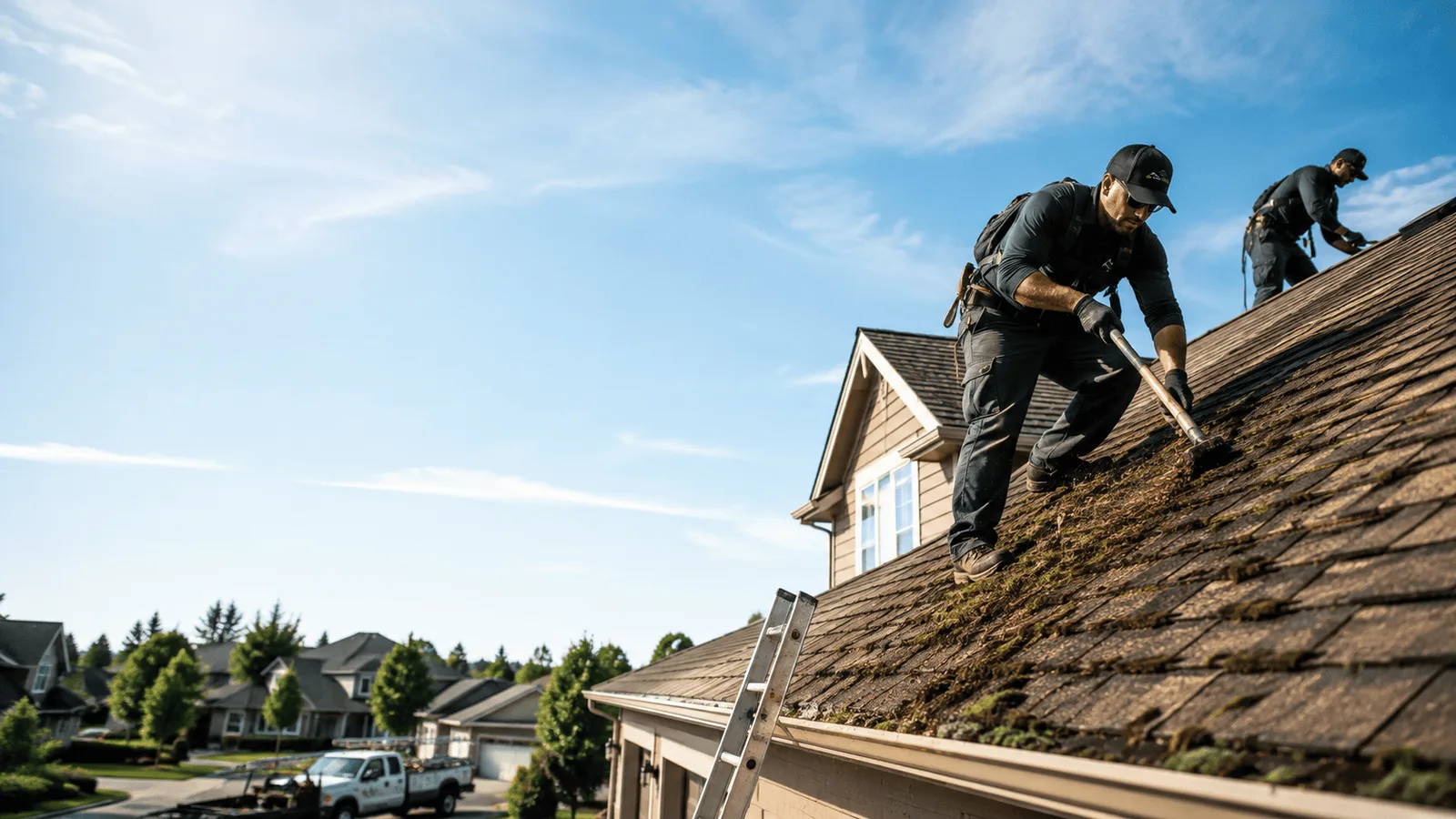 Roof Moss Removal in Newcastle, ME near me
